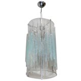 A Murano Glass Hanging Fixture by Vetri.