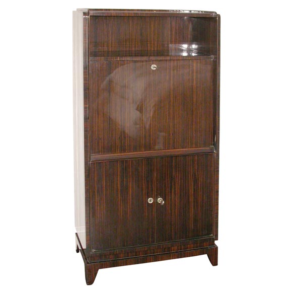 Jules Leleu Macassar Ebony Secretary