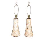Pair shell lamps
