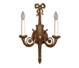 Pair Brunelli Designs Two Light Sconces