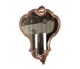 Pair Venetian Mirrored One Light Sconces