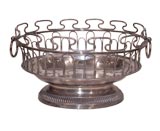 Silver Plated Monteith Antique Silver Plated Monteith