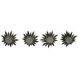 Four Gilt Ceiling Fixtues Four Gilt Ceiling Fixtues