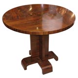 Deutsche Werkstaten macassar ebony round table
