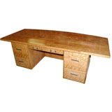 Solid Bird's Eye Maple desk