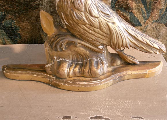 Gilded Bird Fragment Lamps 1