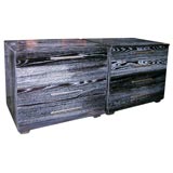 Cerused Oak bachelor chests Cerused Oak bachelor chests