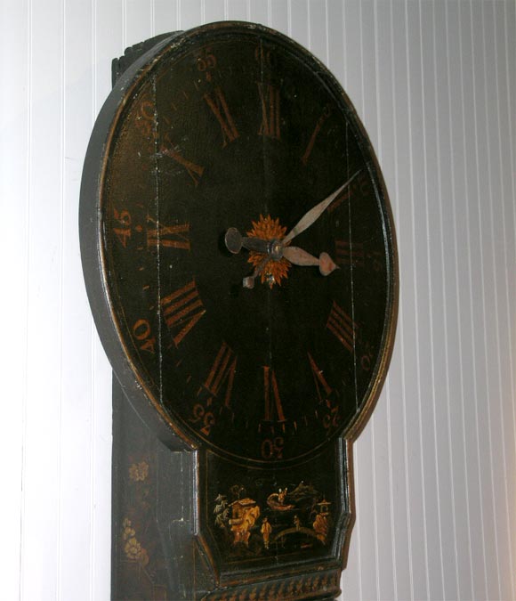 English Chinoiserie Act of Parliament Clock