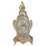 French Onyx & Gilt  Clock