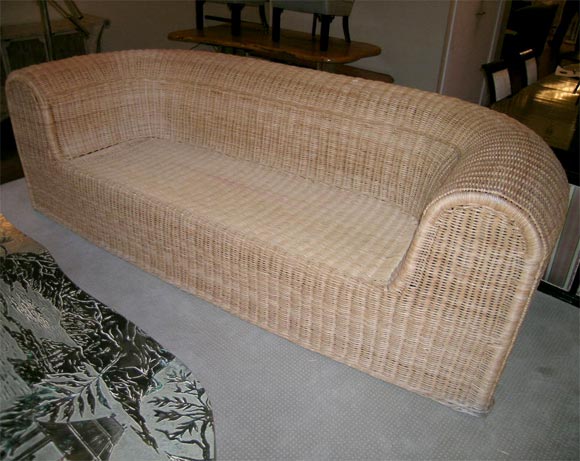 Eero Aarnio Moderne Rattan Sofa