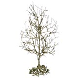 Modernist Bronze Tree Sculpture Modernist Bronze Tree Sculpture