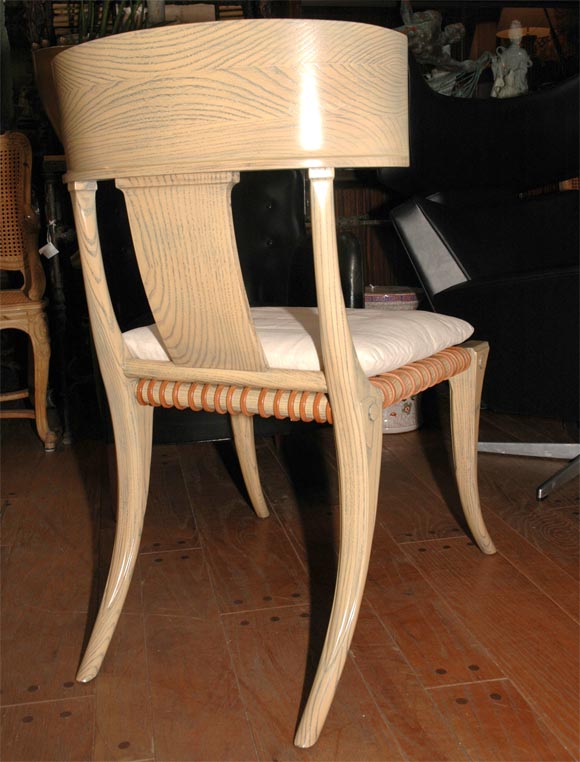 Robsjohn-Gibbings Klismos Side Chairs In Excellent Condition For Sale In Los Angeles, CA