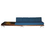 Paul Tuttle Designed Sofa, End Table, & Arm Rest Table