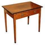 Marqueterie side table with 2 drawers Antique Marqueterie side table with 2 drawers