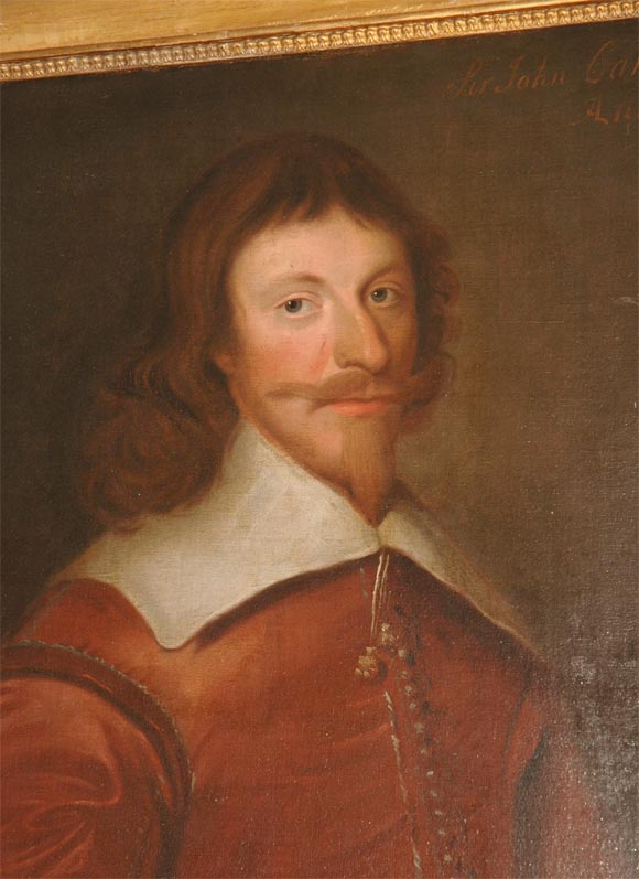 English Painting    circa 1642, of Sir John Campbell byGeorge Jameson For Sale