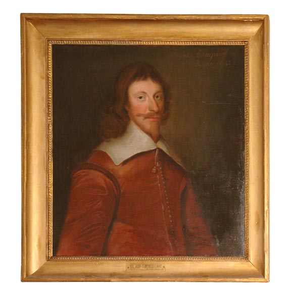 Painting    circa 1642, of Sir John Campbell byGeorge Jameson For Sale