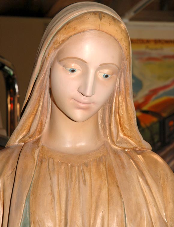 Virgin Mary Religious Church Statue 2