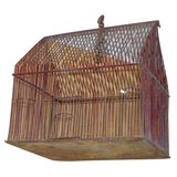 Antique Iron Birdcage