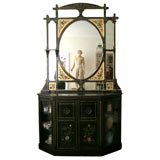Rare and Unusual English  Aesthetic Movement  Buffet