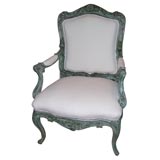 Louis XV style Fauteuil