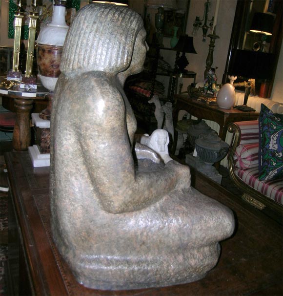 Molded Grand Tour Egyptian Figure For Sale