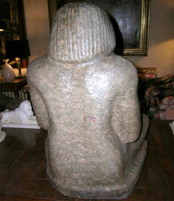 Grand Tour Egyptian Figure In Good Condition For Sale In Hudson, NY