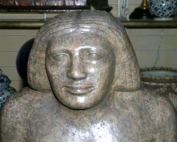 Große ägyptische Grand Tour-Figur (20. Jahrhundert) im Angebot