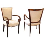 A pair of armchairs by Lucien ROLLIN