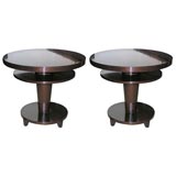 Pair of occasional tables by Andre SORNAY