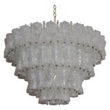 Pair of chandeliers by Venini