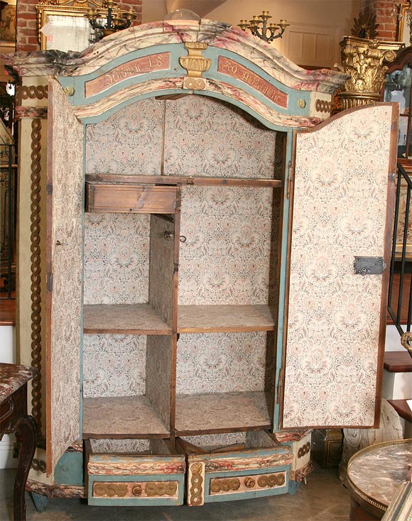 18th Century and Earlier 18th c. Swedish Armoire