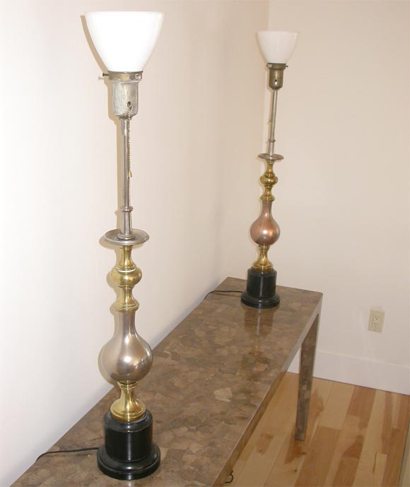 Pair Stiffel Lamps