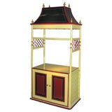 Chinoiserie Pagoda shelve-bookcase