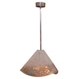 a mazzega triangle chandelier