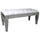 Vintage Mirrored bench