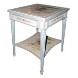 Alice Tully Estate Handpainted Side Table