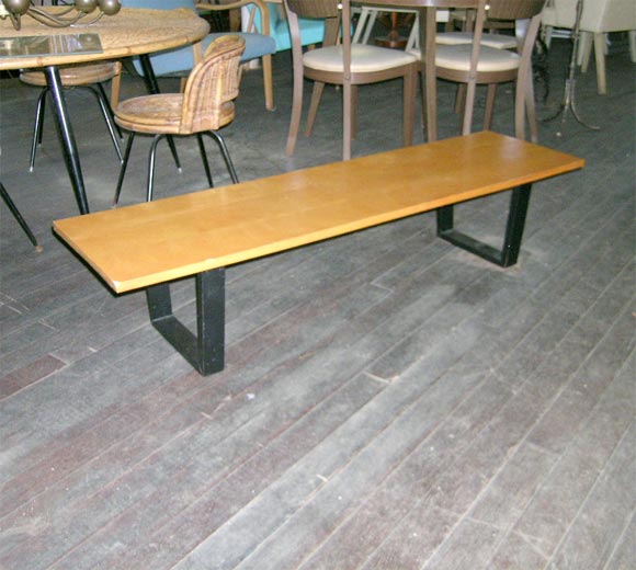 1960's Birch Platform Coffee Table