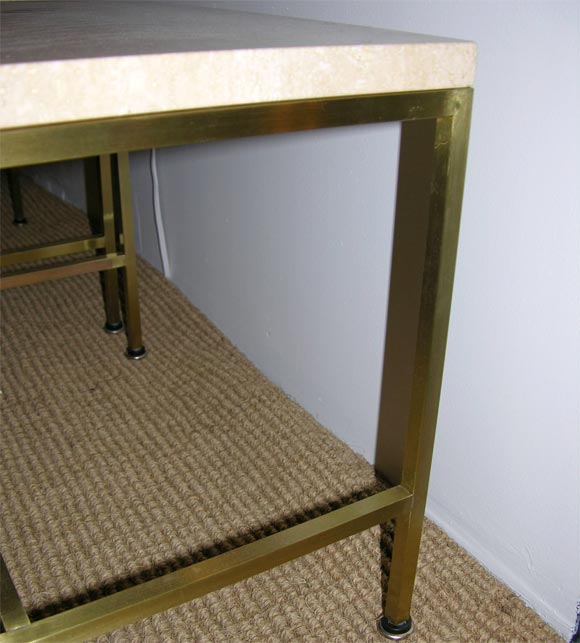 Brass American Occasional Tables by Paul McCobb for Calvin Furniture For Sale