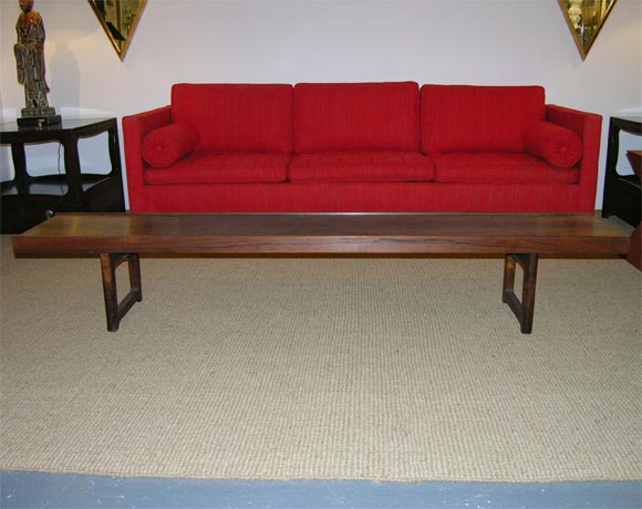 Luxurious Floating Sofa by Mies van der Rohe for Knoll
