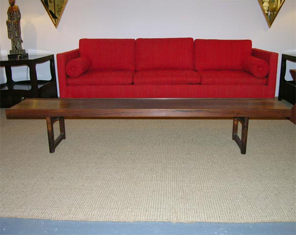 Plank Rosewood Bench by Bruskbo