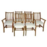 1930'S MATCHING SET OF HICKORY CHAIRS /SET OF SIX