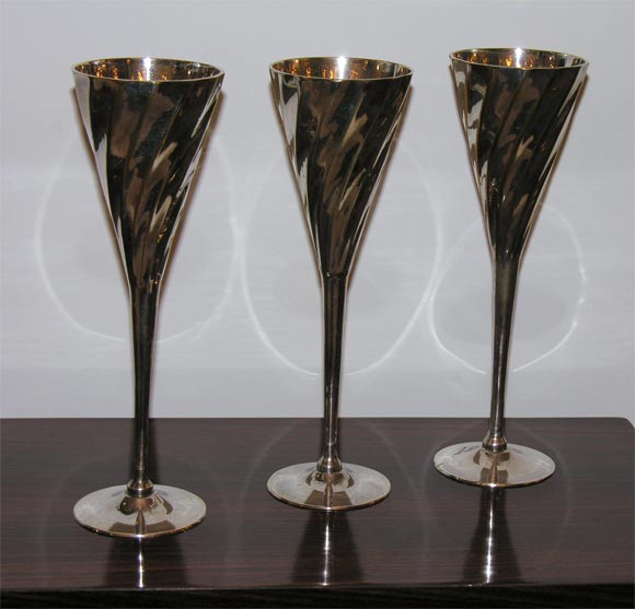 #1119 Set of 6 Wine Goblets