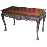 18th Century Irish George II Carved Console Table