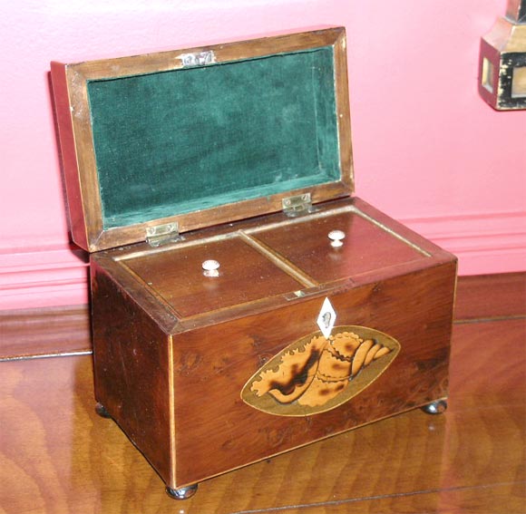 18th. century tea. caddy