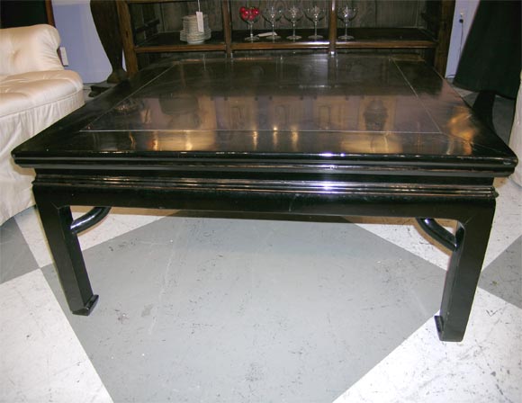 Chinese Coffee Table with stone top
