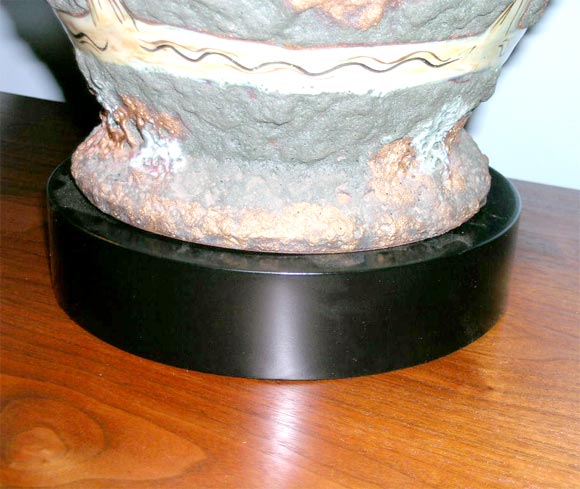 Pair of Large Scale Ceramic Lamps 2