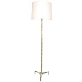 Faux Bamboo Floor Lamp, Attrib. to Bagues