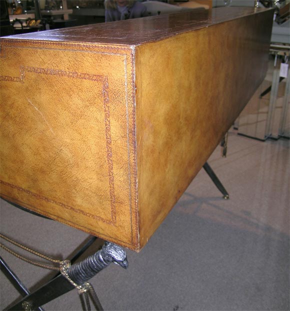 Maitland-Smith Leather Desk 3