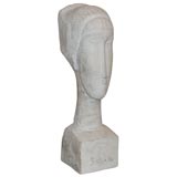 Modigliani Plaster Bust