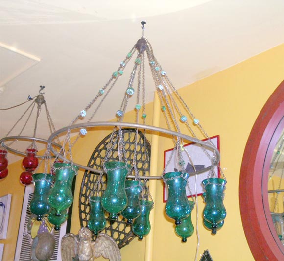 Moroccan Single Tier Chandelier
